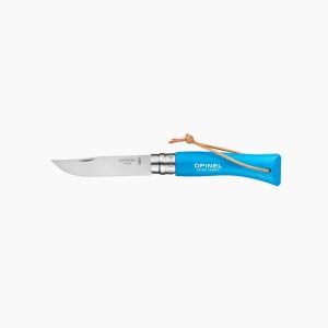 Navaja Opinel Modelo TREKKING Inox nº7 Color Cian - Imagen 1