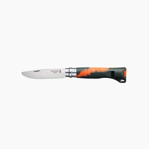 Navaja Opinel Modelo OUTDOOR Inox nº7 Color negro con silbato - Imagen 1
