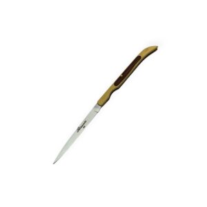 Navaja Estilete Navarro Latón-Palisandro nº15 - 7,5 cm - Imagen 1