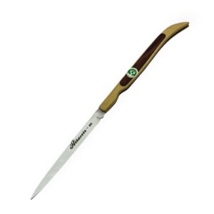Navaja Estilete Navarro Latón-Palisandro nº16 - 10 cm - Imagen 1