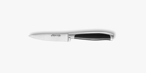 Cuchillo mondador Arcos Serie Kyoto de 100 mm con hoja forjada y mango ergonómico antibacteriano.