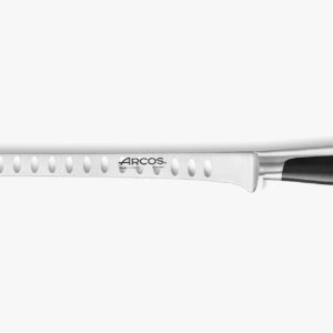 Cuchillo jamonero Arcos Serie Kyoto de 250 mm con hoja flexible y mango ergonómico antibacteriano.