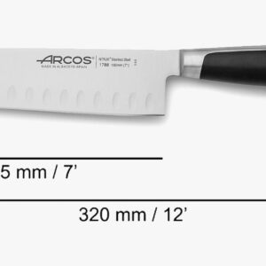 Arcos Cuchillo Santoku Serie Kyoto 185 mm - Imagen 5