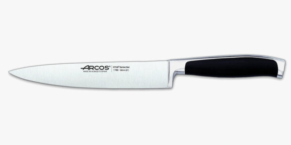 Cuchillo de cocina Arcos Serie Kyoto de 160 mm con hoja forjada y mango ergonómico antibacteriano.