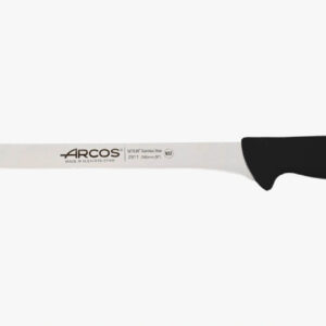 Arcos Cuchillo Jamonero Color negro Serie 2900 240 mm - Imagen 1