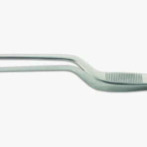 Pinza de emplatar Arcos de 200 mm fabricada en acero inoxidable.