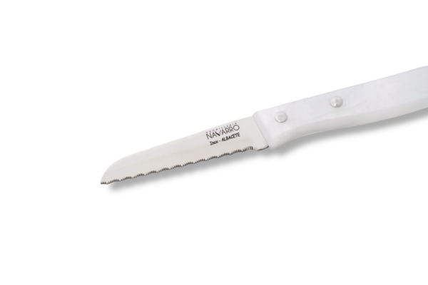 Cuchillo Granel Blanco de acero inoxidable de Cuchillería Navarro