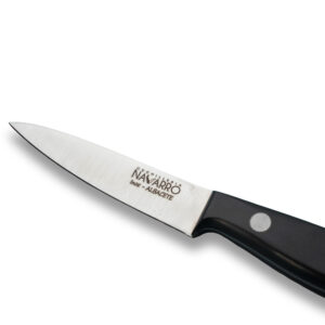Puntilla negra de acero inoxidable de 9 cm de Cuchillería Navarro