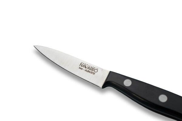 Puntilla negra de acero inoxidable de 9 cm de Cuchillería Navarro