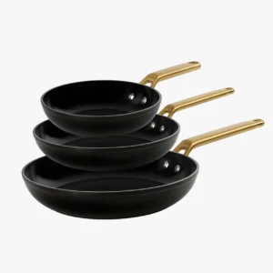Set Sartenes Arcos Samoa Iconic Negro 20, 24 y 28 cm - Imagen 2