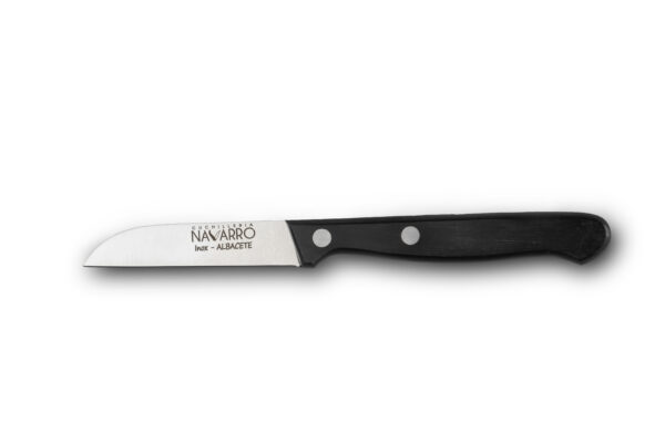 c13 6,10 1 (1) FONDO SI BUENO MEJORADA SOMBRA Cuchillo pelador de acero inoxidable Cuchillería Navarro con mango negro