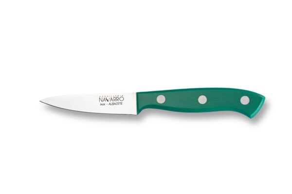 Puntilla verde de acero inoxidable de 9 cm de Cuchillería Navarro