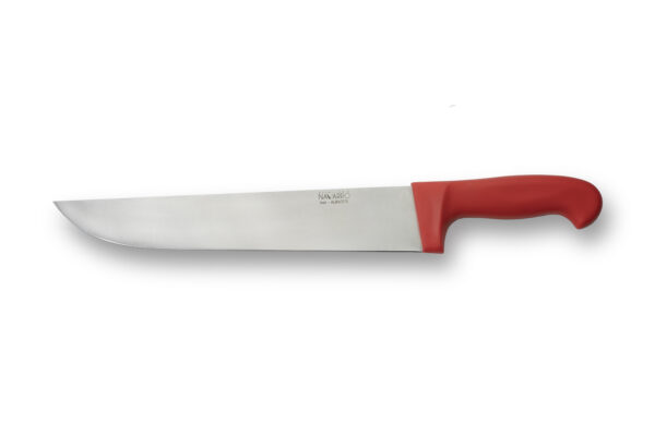 26 listo Cuchillo de Cocina Profesional con Mango Rojo – Cuchillería Navarro