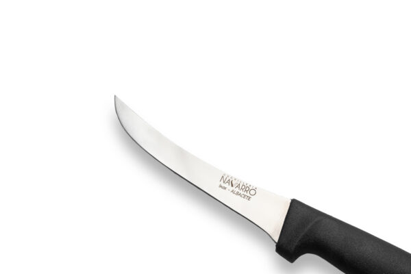 Cuchillo Deshuesador Profesional Navarro con Mango Negro
