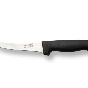Cuchillo Deshuesador Profesional Navarro con Mango Negro